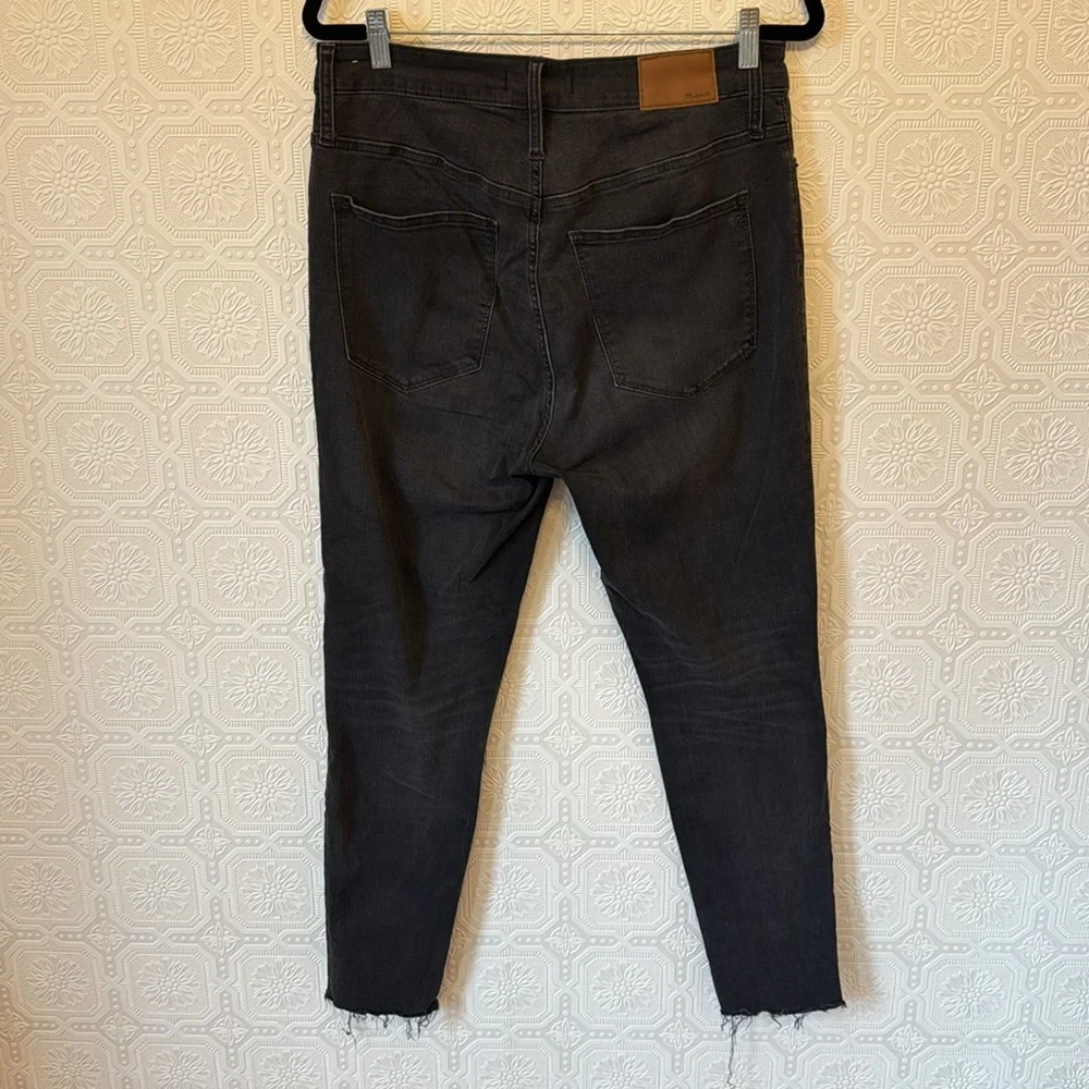 Madewell Curvy High-Rise Skinny Jeans in Black Sea Sz 31 - Picture 9 of 10